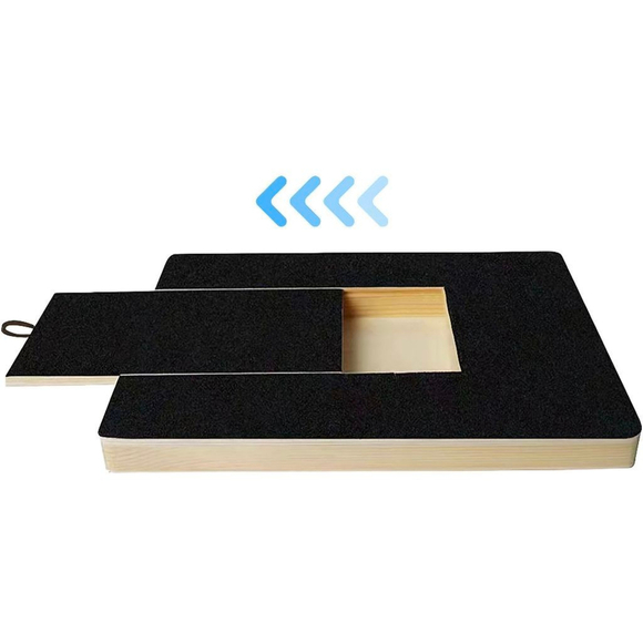 Unbranded Dog‎ Nail Scratch Board Black Beige One Size - Picture 8 of 9